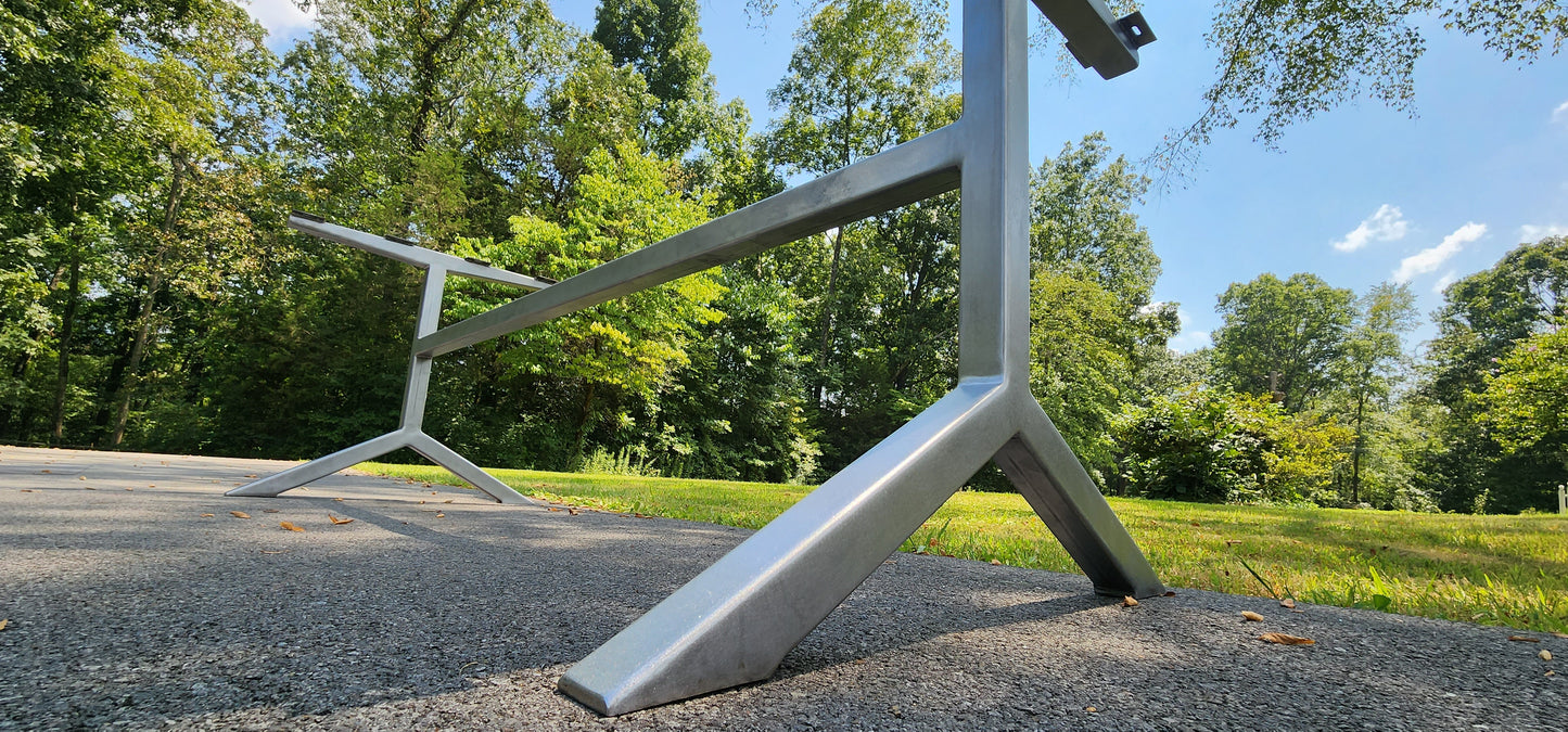 Custom Metal Table Legs – Made-to-Order Steel Furniture Base | Deposit Only Listing