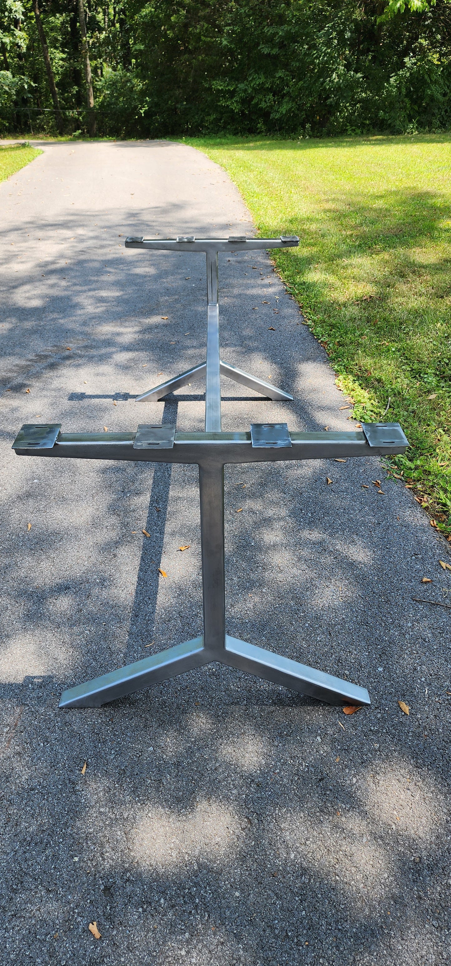 Custom Metal Table Legs – Made-to-Order Steel Furniture Base | Deposit Only Listing