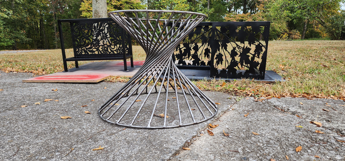 Custom Metal Table Legs – Made-to-Order Steel Furniture Base | Deposit Only Listing