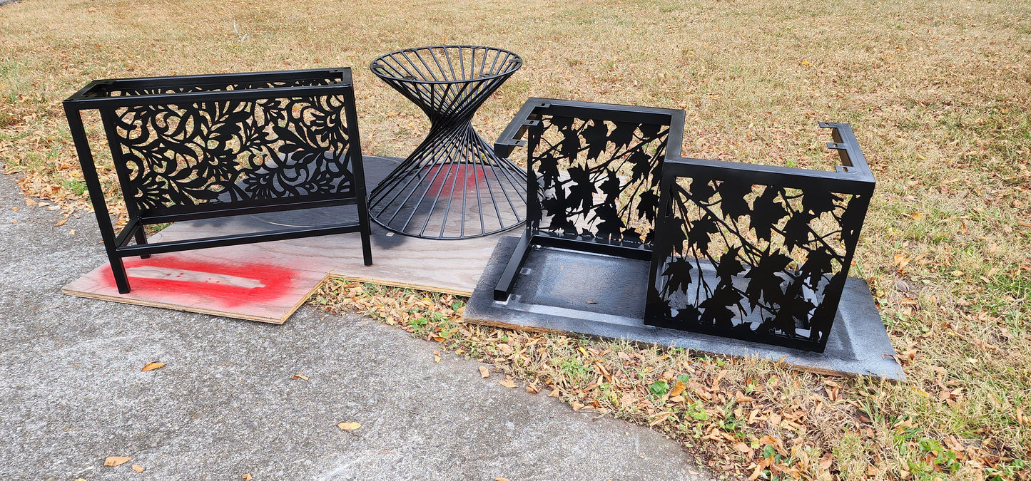 Custom Metal Table Legs – Made-to-Order Steel Furniture Base | Deposit Only Listing