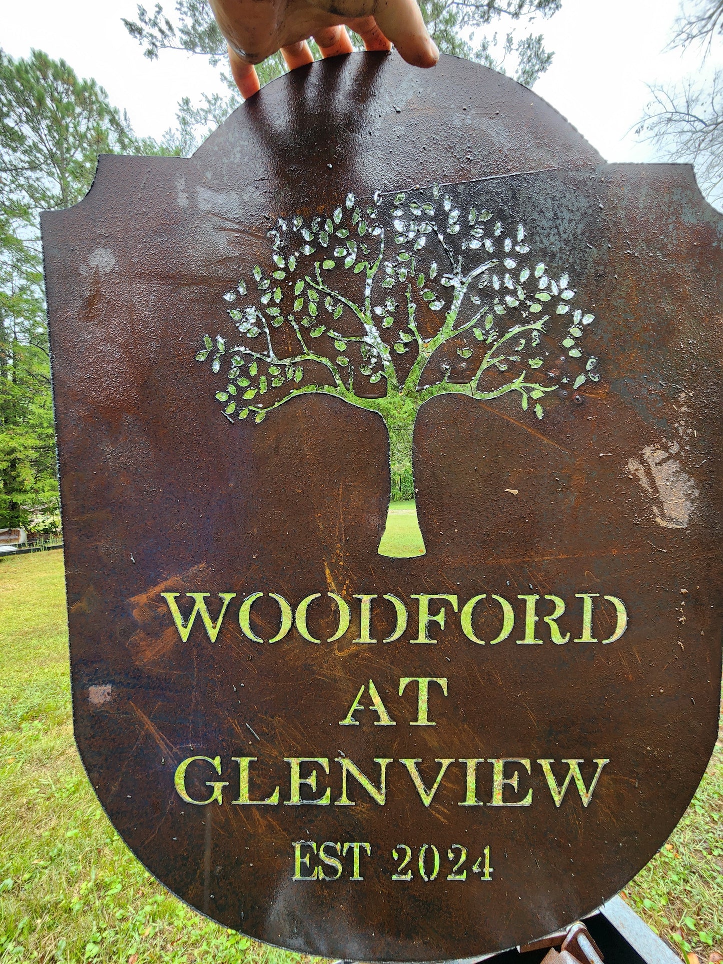 Custom Metal Sign – Personalized Home or Business Signage | Made-to-Order Steel Wall Art