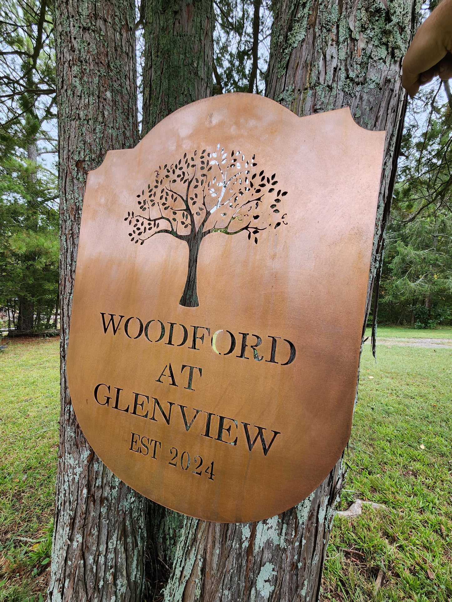 Custom Metal Sign – Personalized Home or Business Signage | Made-to-Order Steel Wall Art