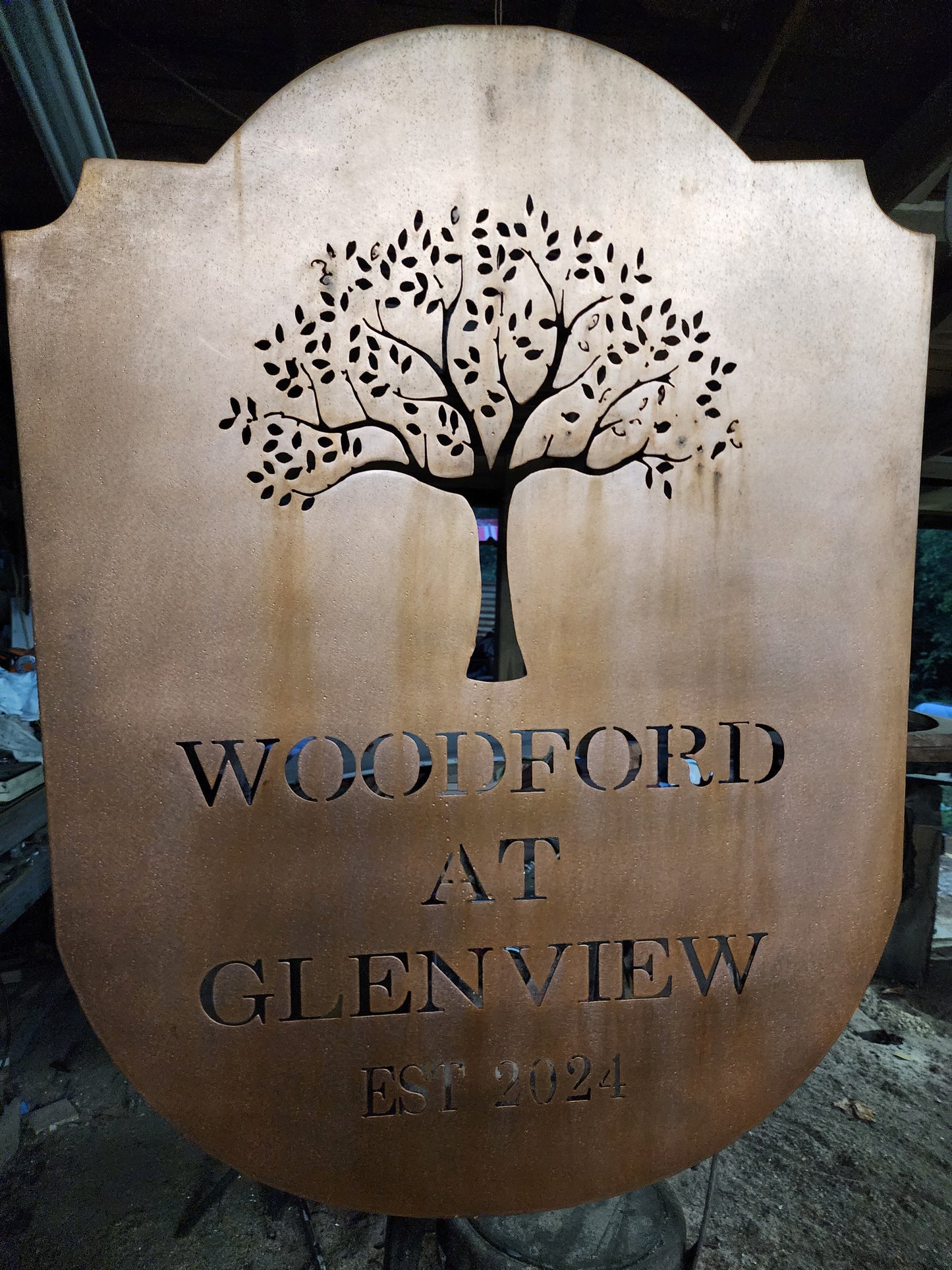 Custom Metal Sign – Personalized Home or Business Signage | Made-to-Order Steel Wall Art