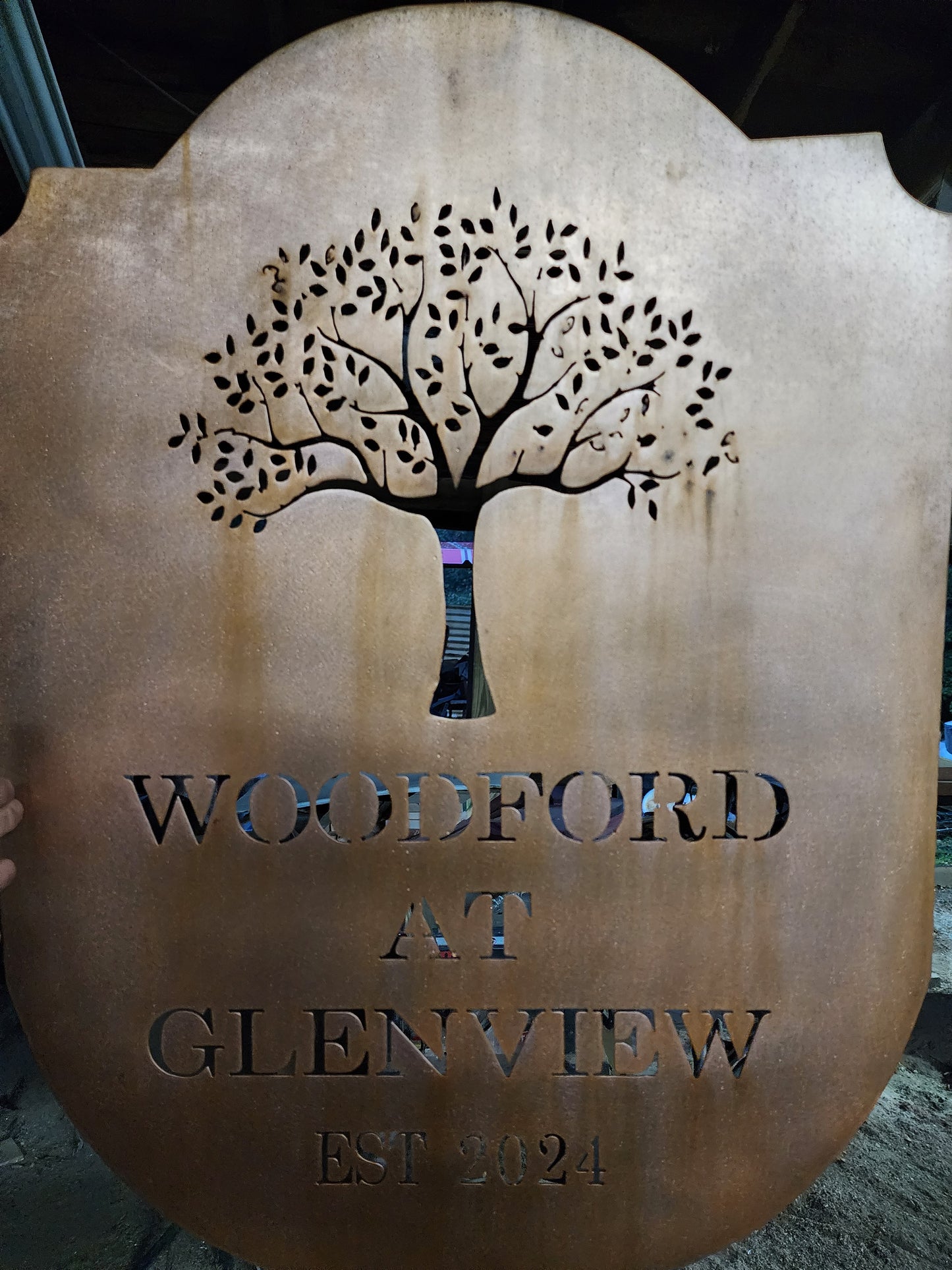 Custom Metal Sign – Personalized Home or Business Signage | Made-to-Order Steel Wall Art