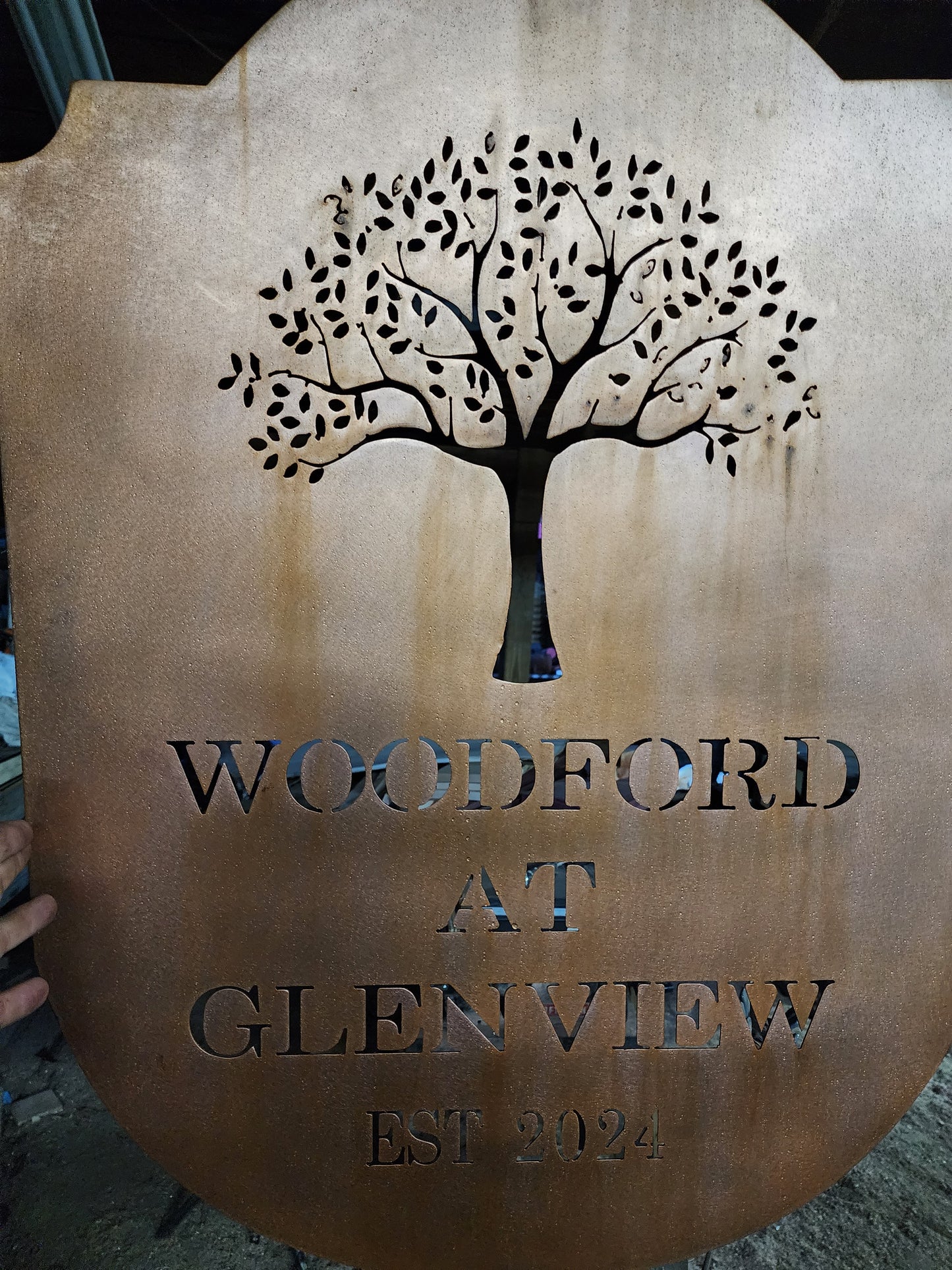 Custom Metal Sign – Personalized Home or Business Signage | Made-to-Order Steel Wall Art