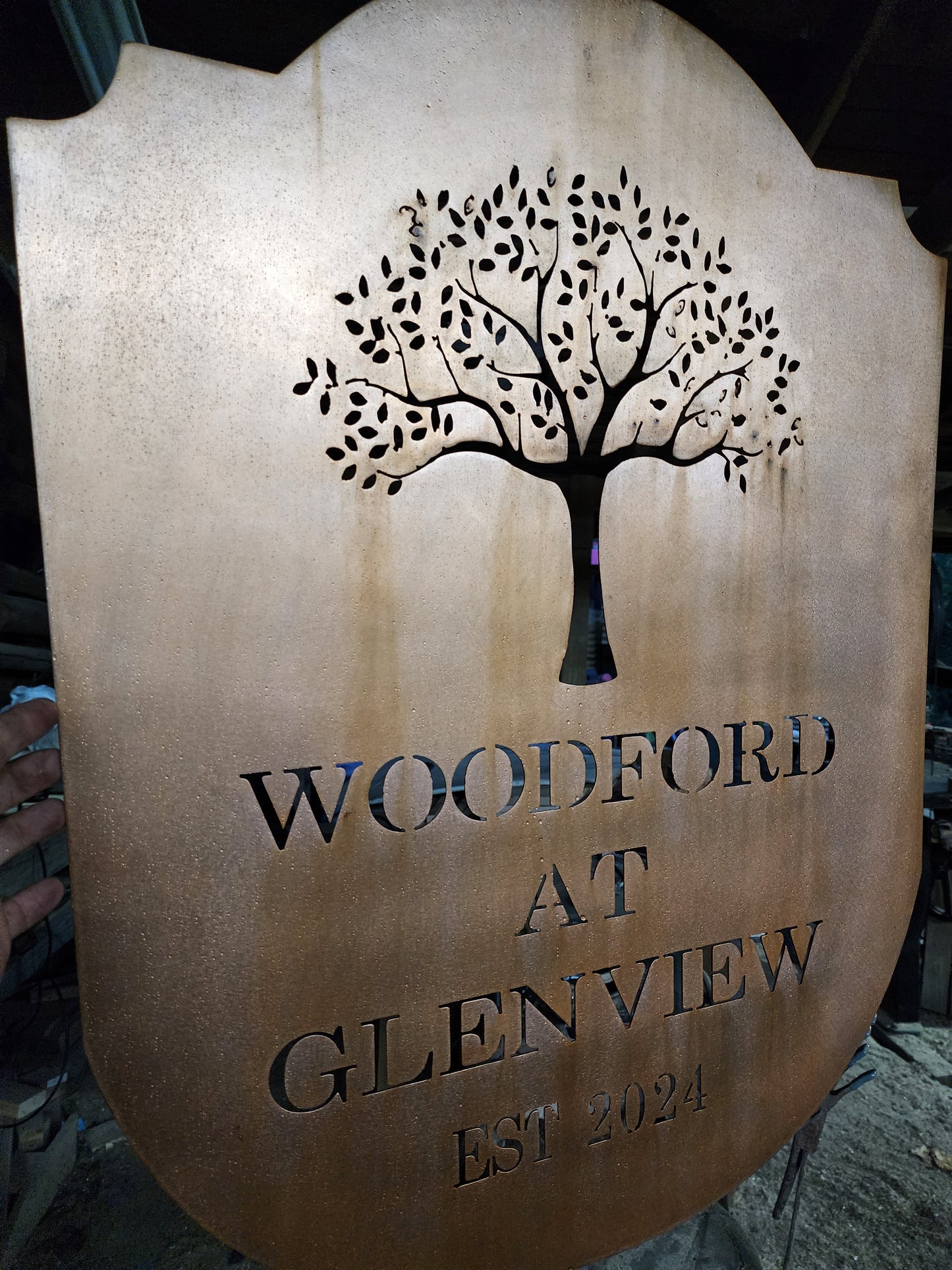 Custom Metal Sign – Personalized Home or Business Signage | Made-to-Order Steel Wall Art