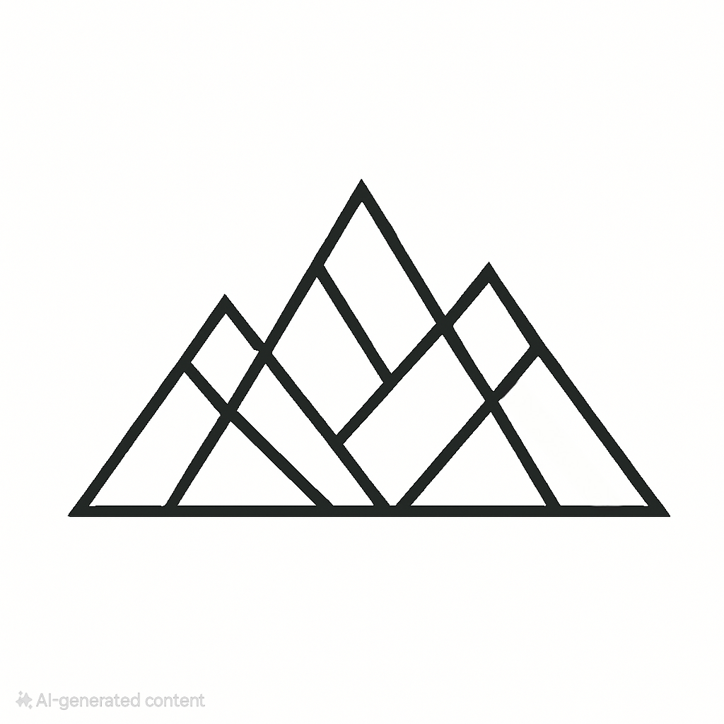 Large Mountain Metal Wall Art – Rustic Nature-Inspired Home Decor, Modern Cabin or Lodge Wall Accent