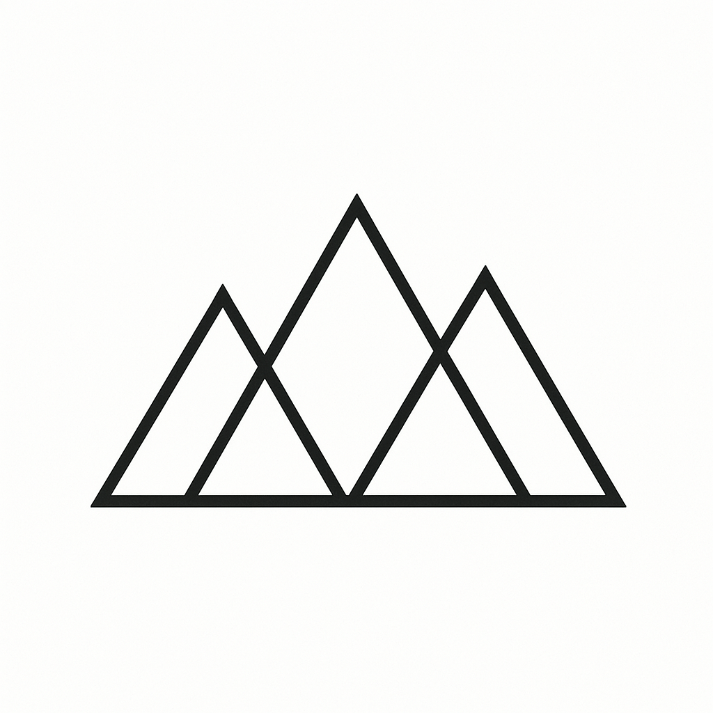 Large Mountain Metal Wall Art – Rustic Nature-Inspired Home Decor, Modern Cabin or Lodge Wall Accent