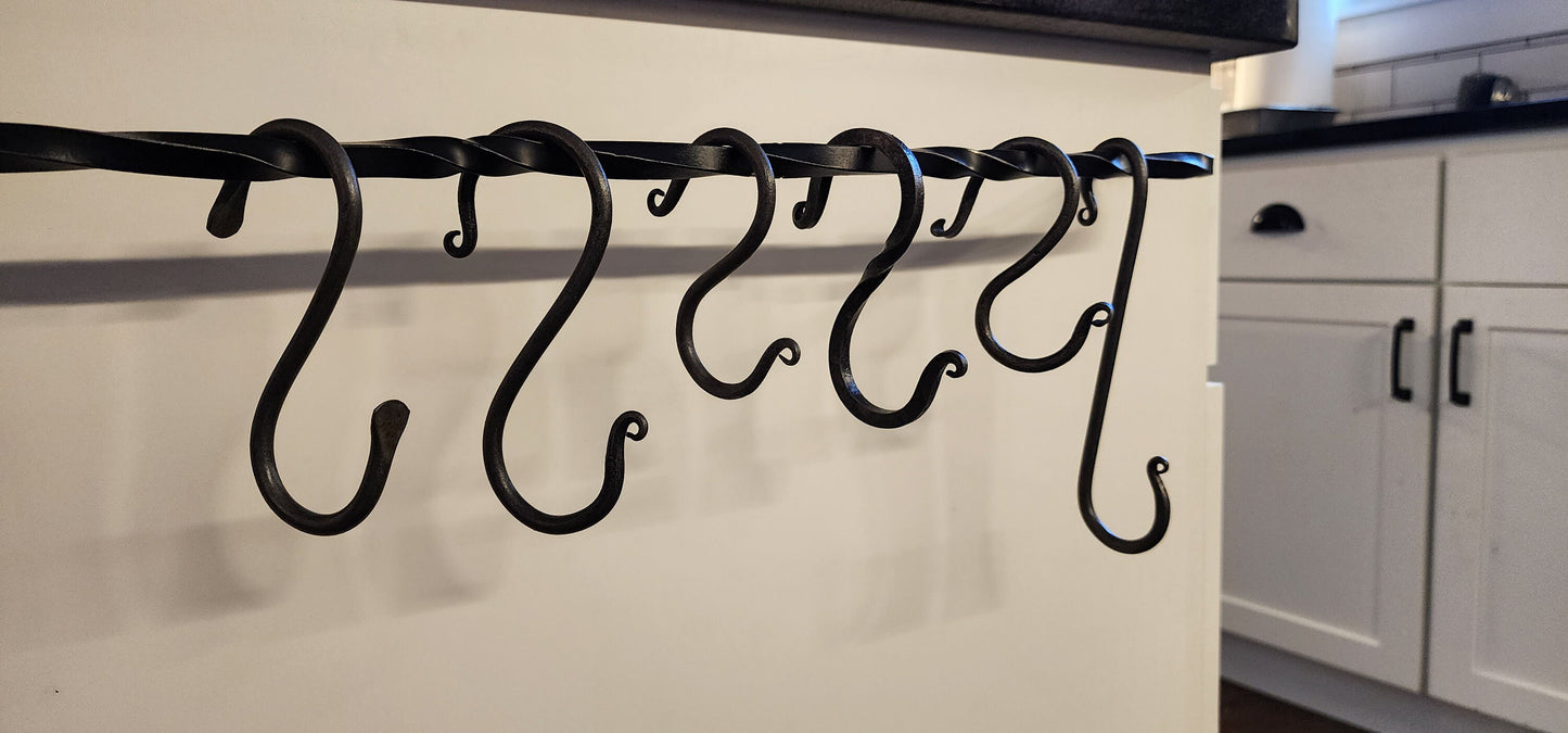 Hand Forged Fishtail S Hook