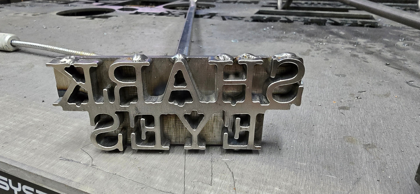 Personalized Wedding Branding Iron