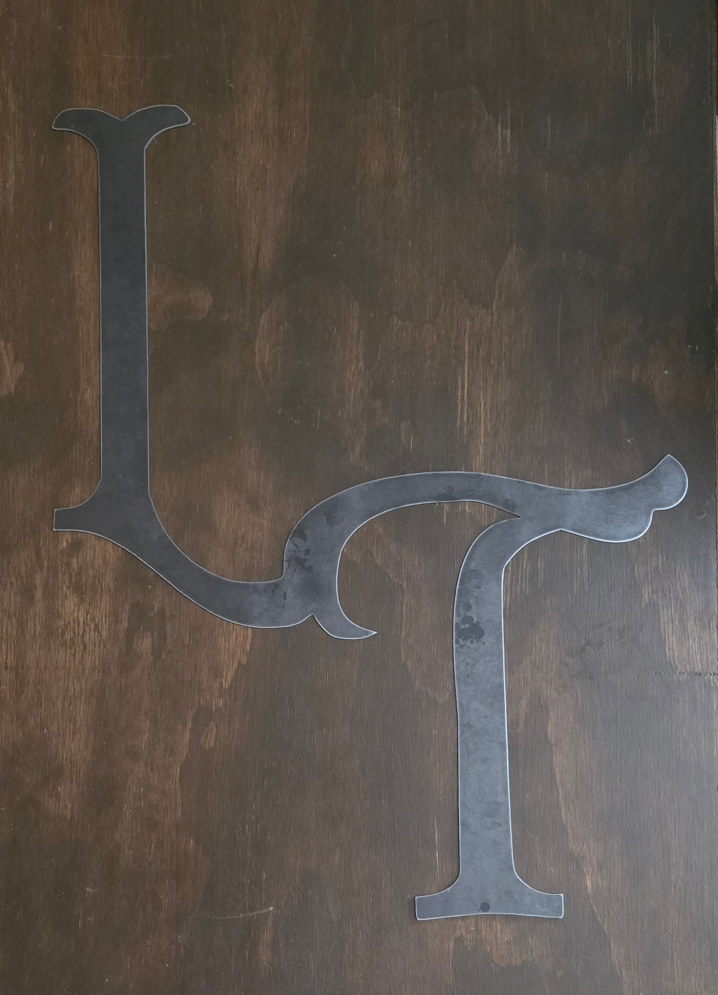 Custom Branding Iron Sign - Personalized Western Farmhouse Decor