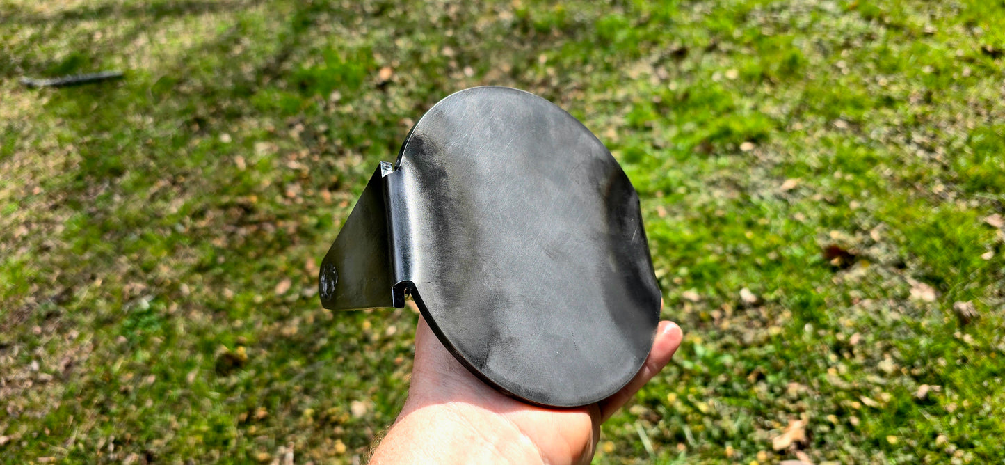 Hand-Forged Burger Smasher – Heavy Steel Smash Burger Press for Griddle & Cast Iron Cooking | Blacksmith-Made Grill Tool