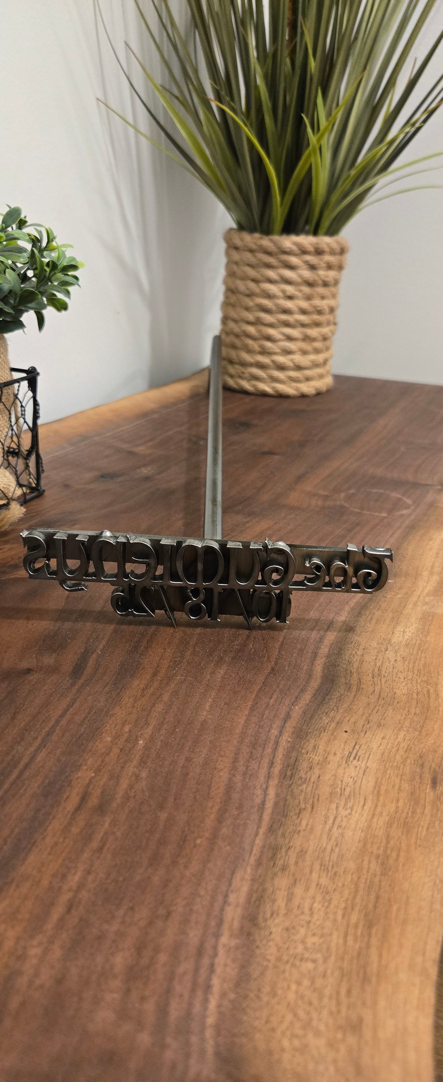 Personalized Wedding Branding Iron