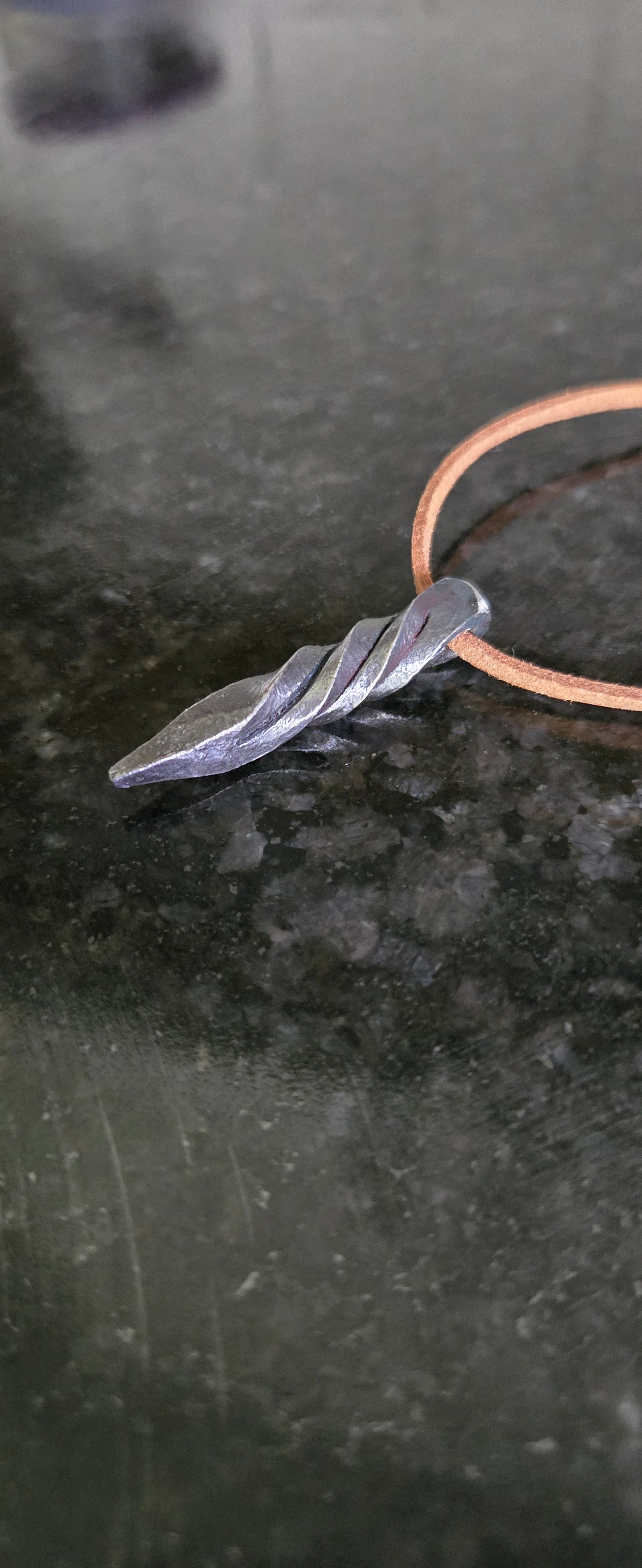 Beautiful Hand Forged Pendant Necklace