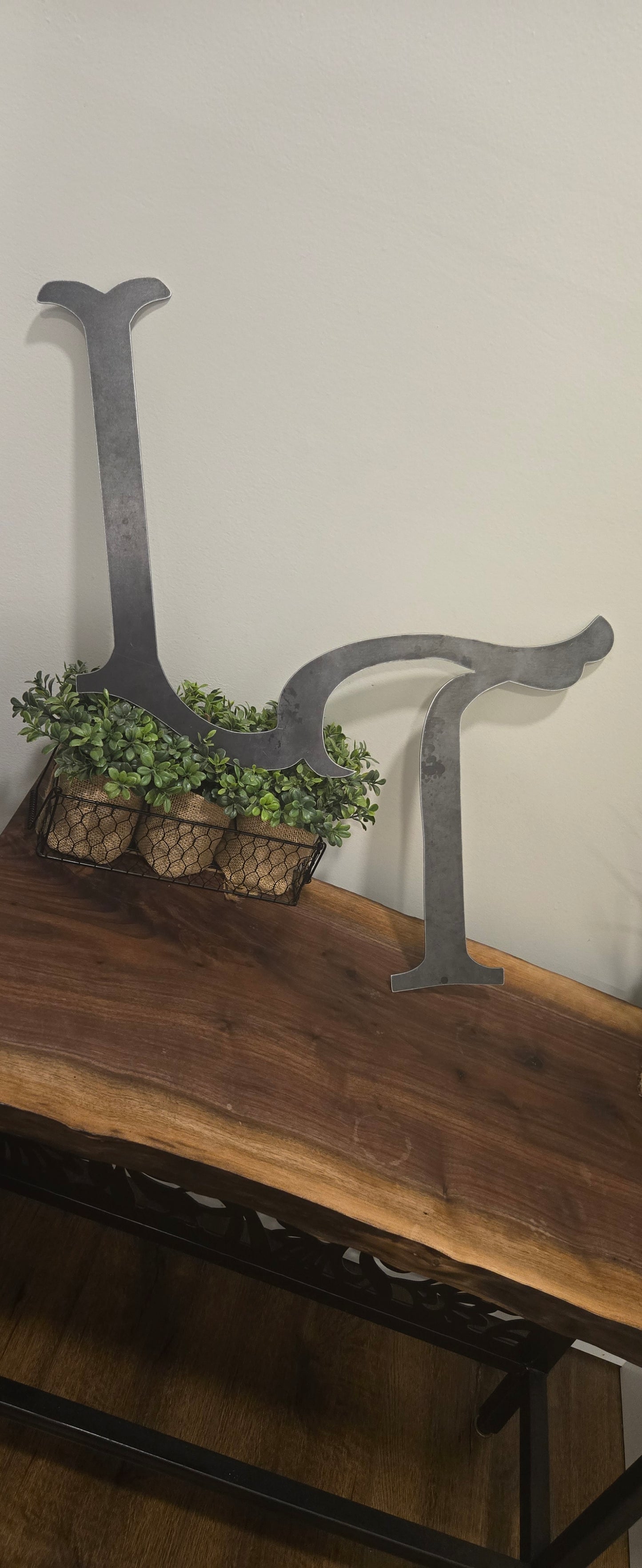Custom Branding Iron Sign - Personalized Western Farmhouse Decor