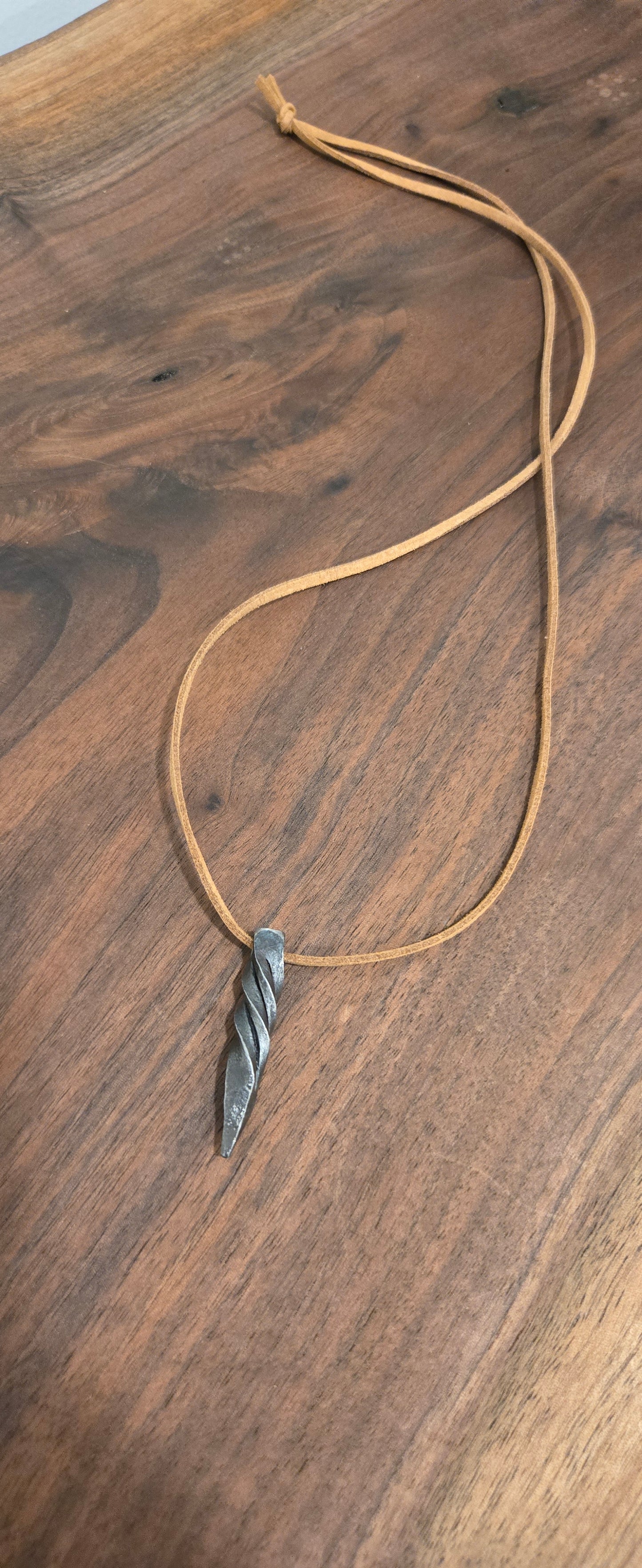 Beautiful Hand Forged Pendant Necklace