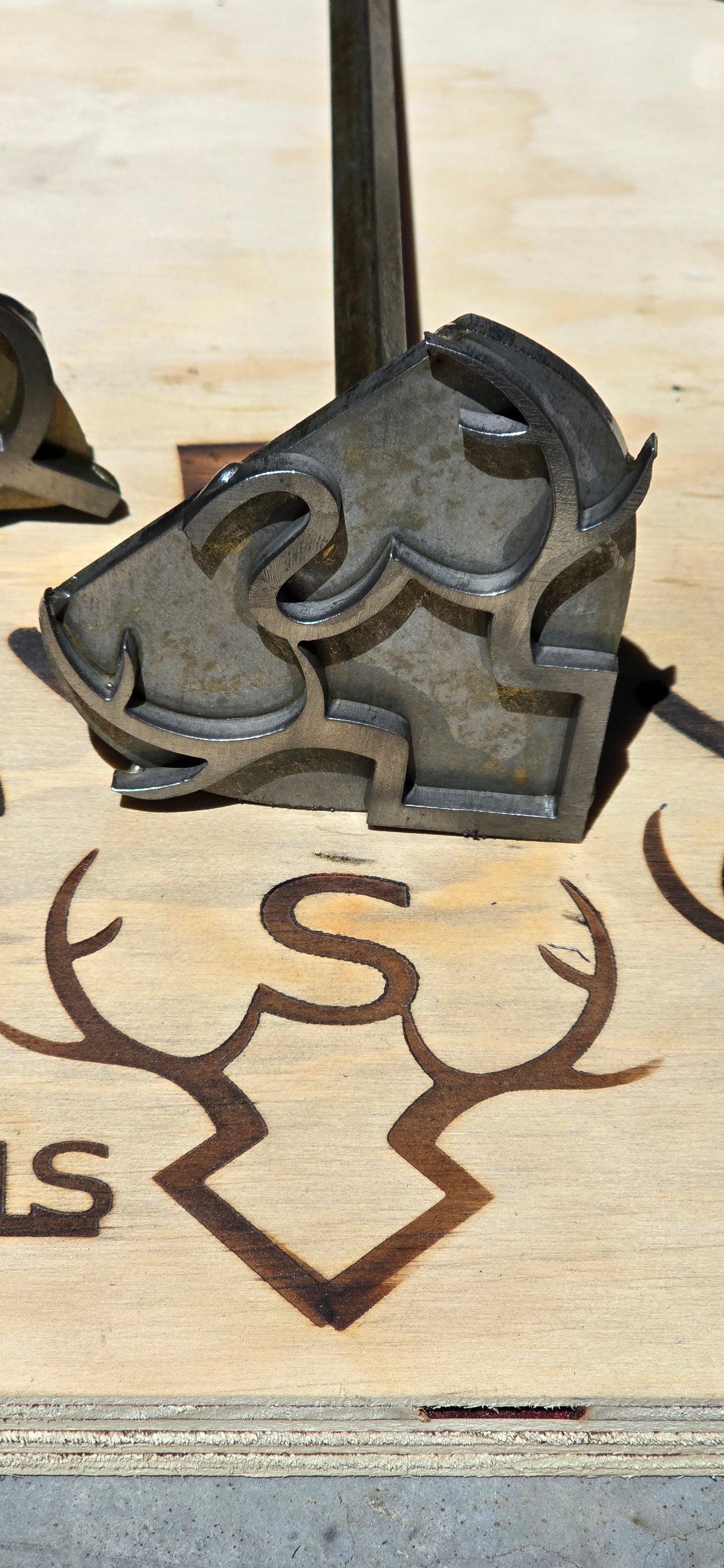 Detailed Branding Iron (TIG weld)