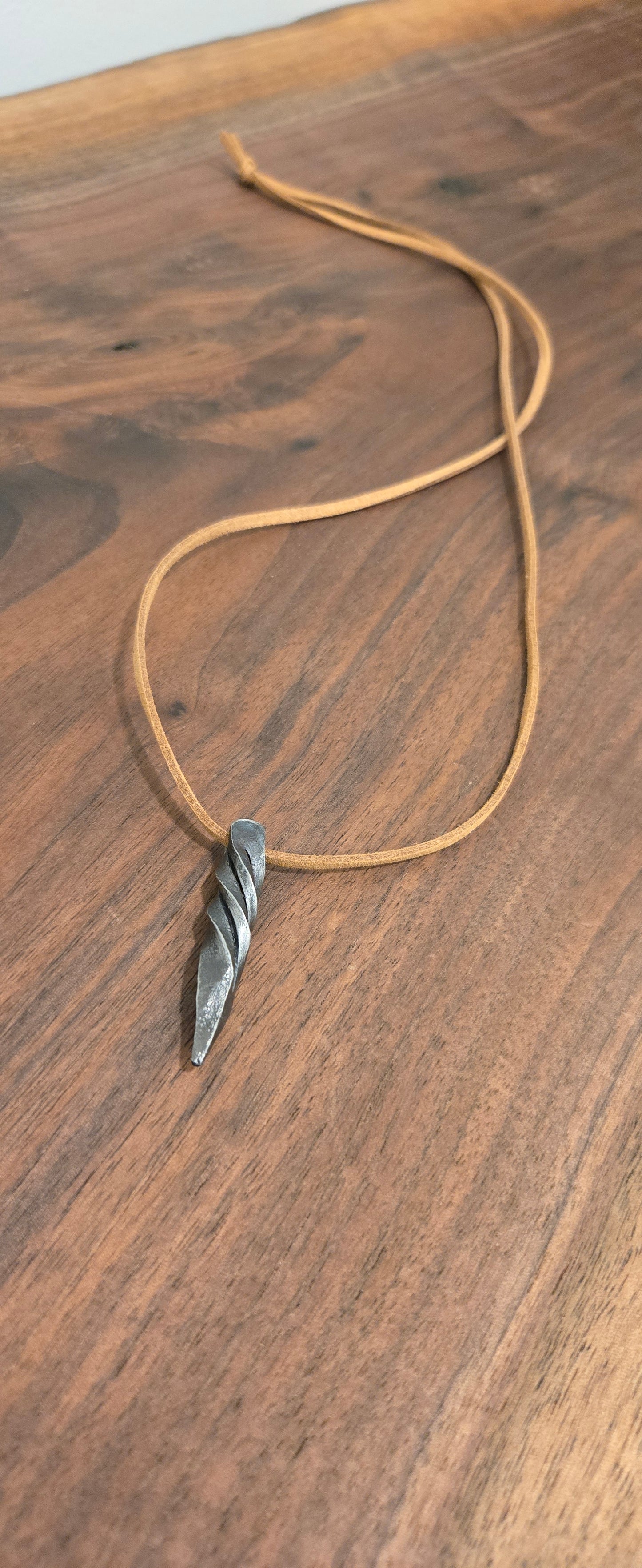 Beautiful Hand Forged Pendant Necklace