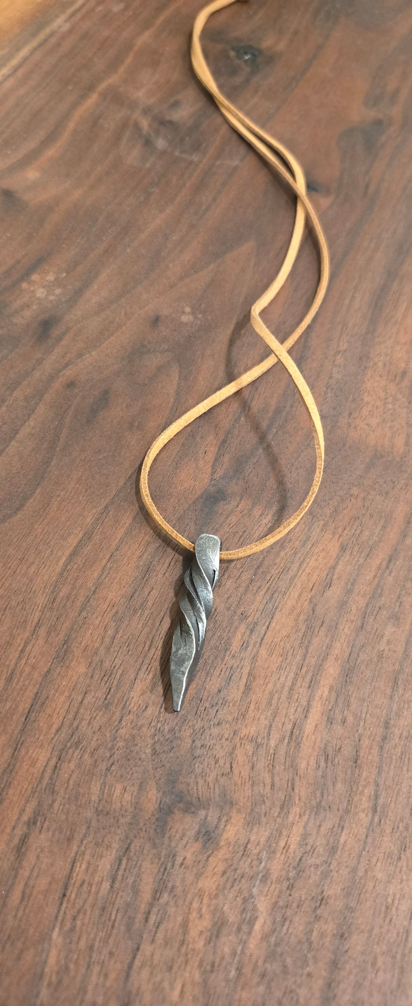 Beautiful Hand Forged Pendant Necklace