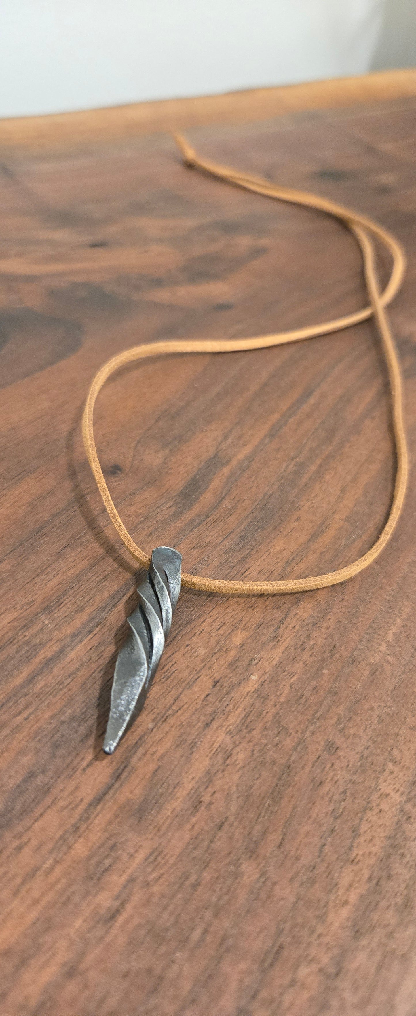 Beautiful Hand Forged Pendant Necklace