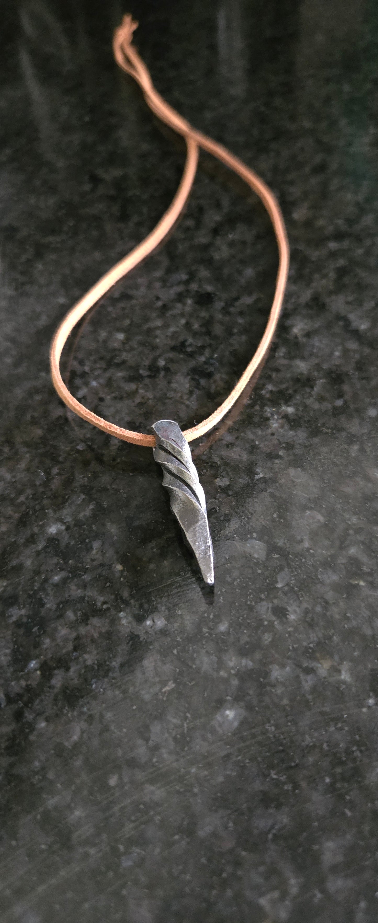Beautiful Hand Forged Pendant Necklace