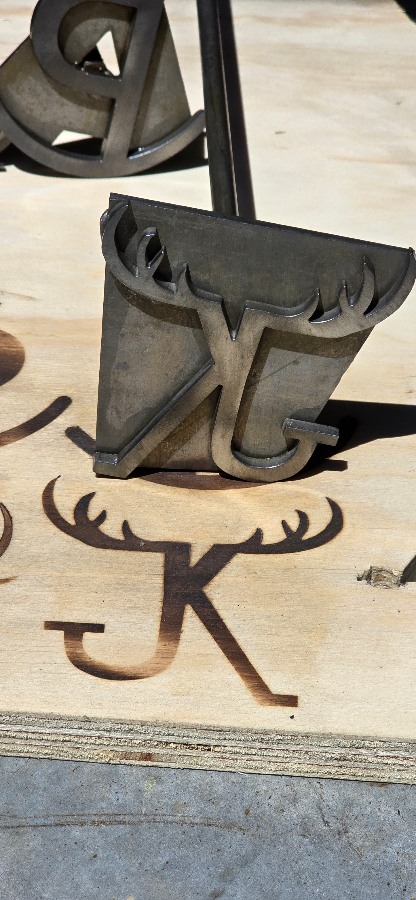 Extra Large custom branding iron