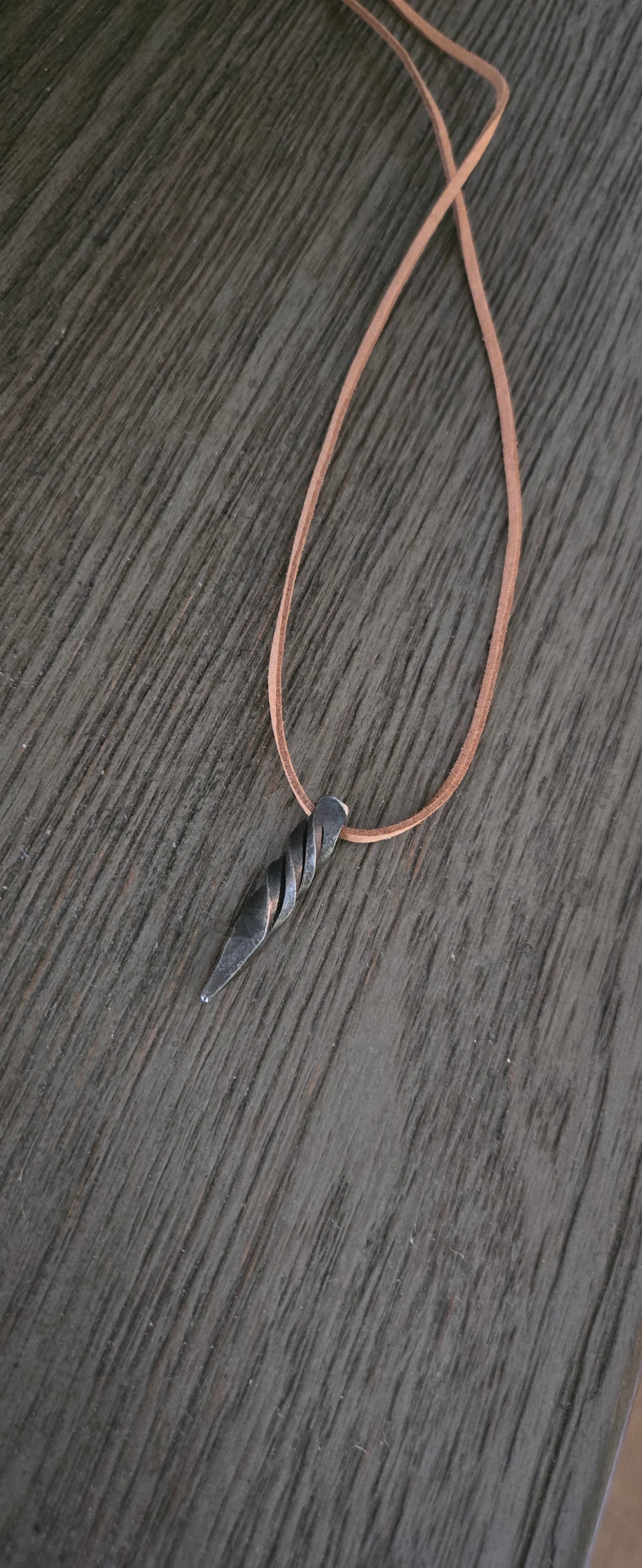 Beautiful Hand Forged Pendant Necklace