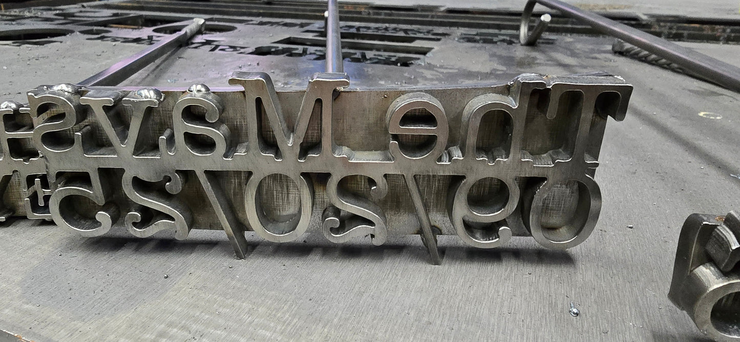 Personalized Wedding Branding Iron