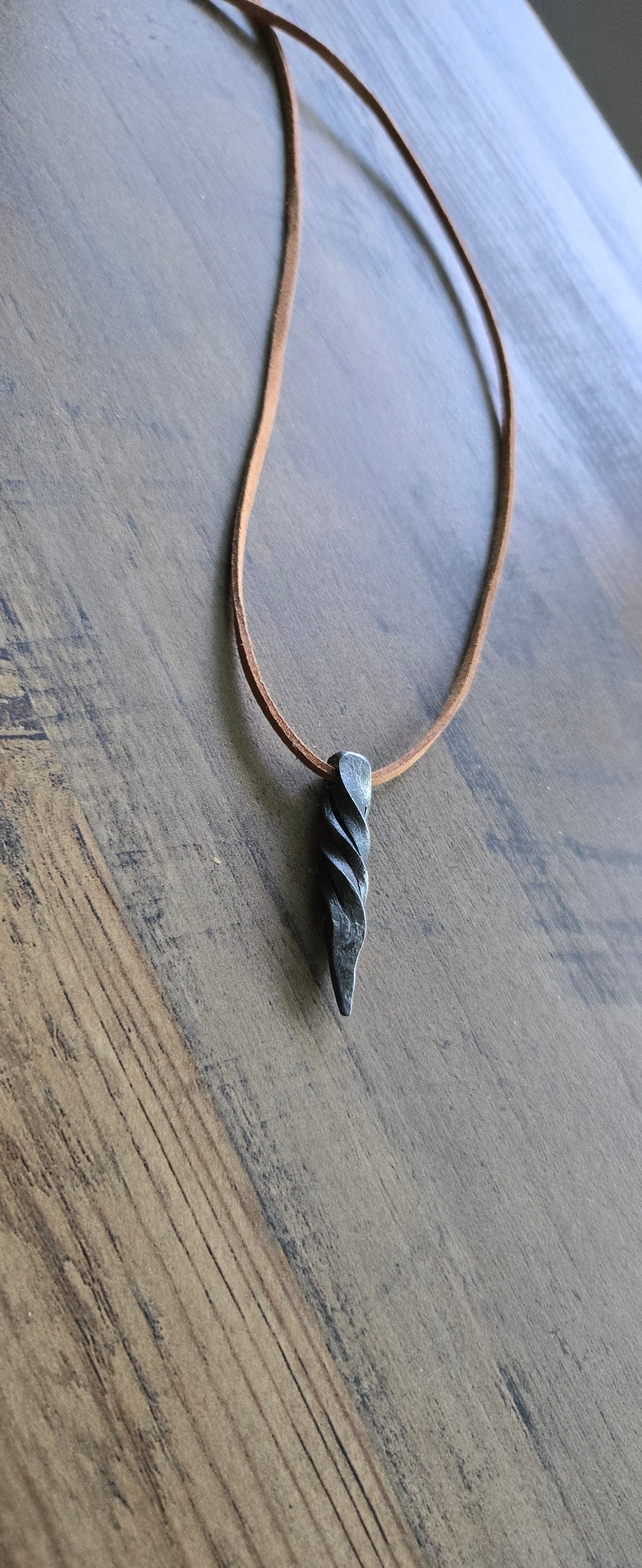 Beautiful Hand Forged Pendant Necklace