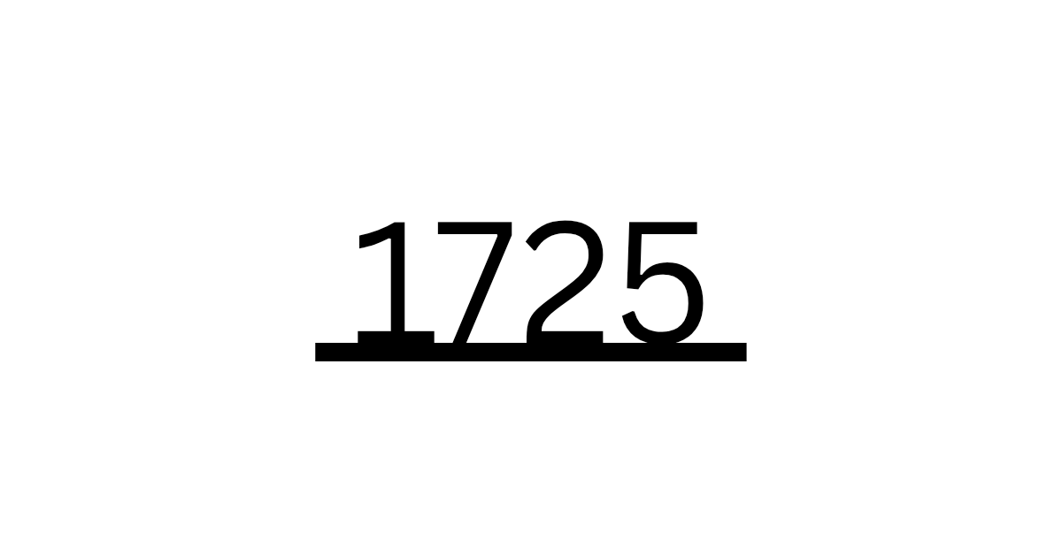 Personalized House Numbers Metal Sign - Modern Plain Number Sign