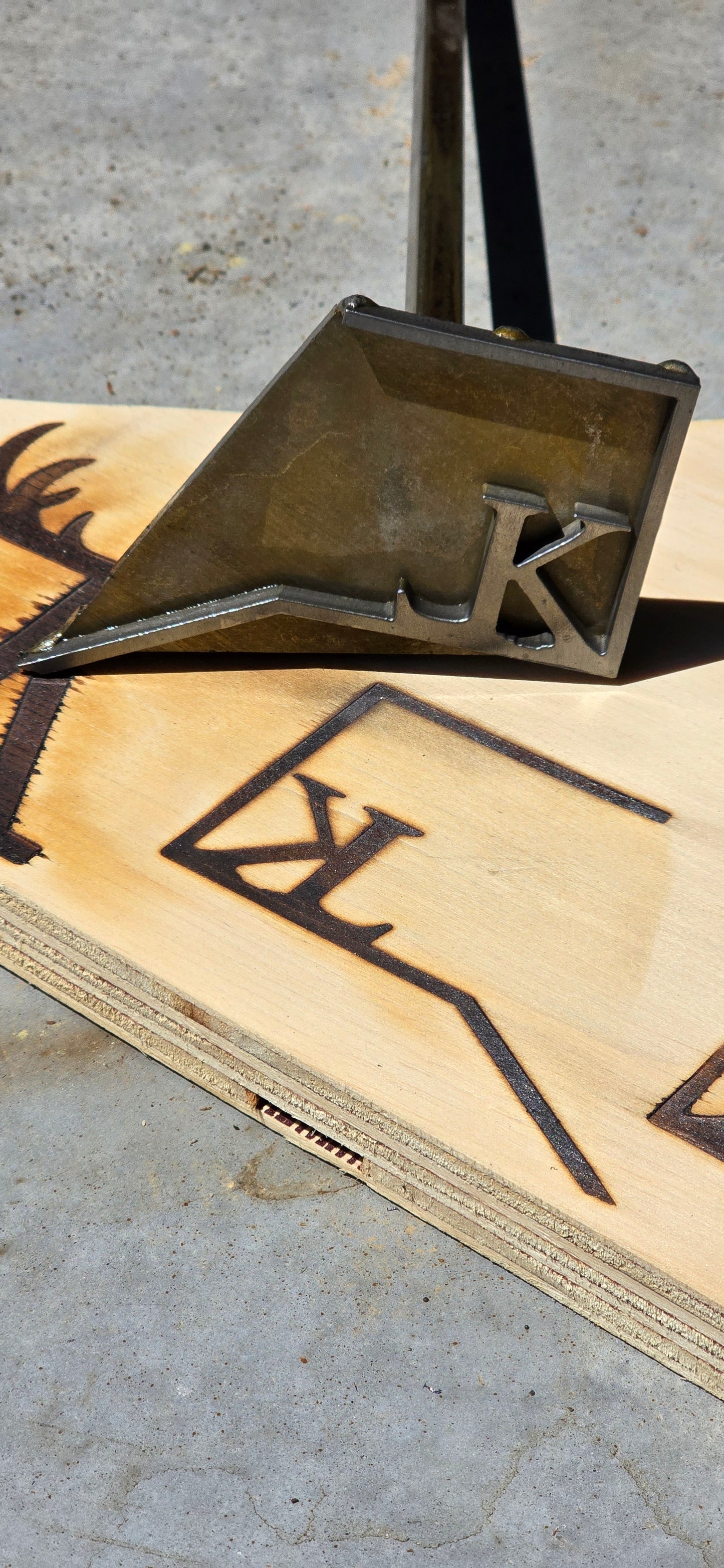 Detailed Branding Iron (TIG weld)