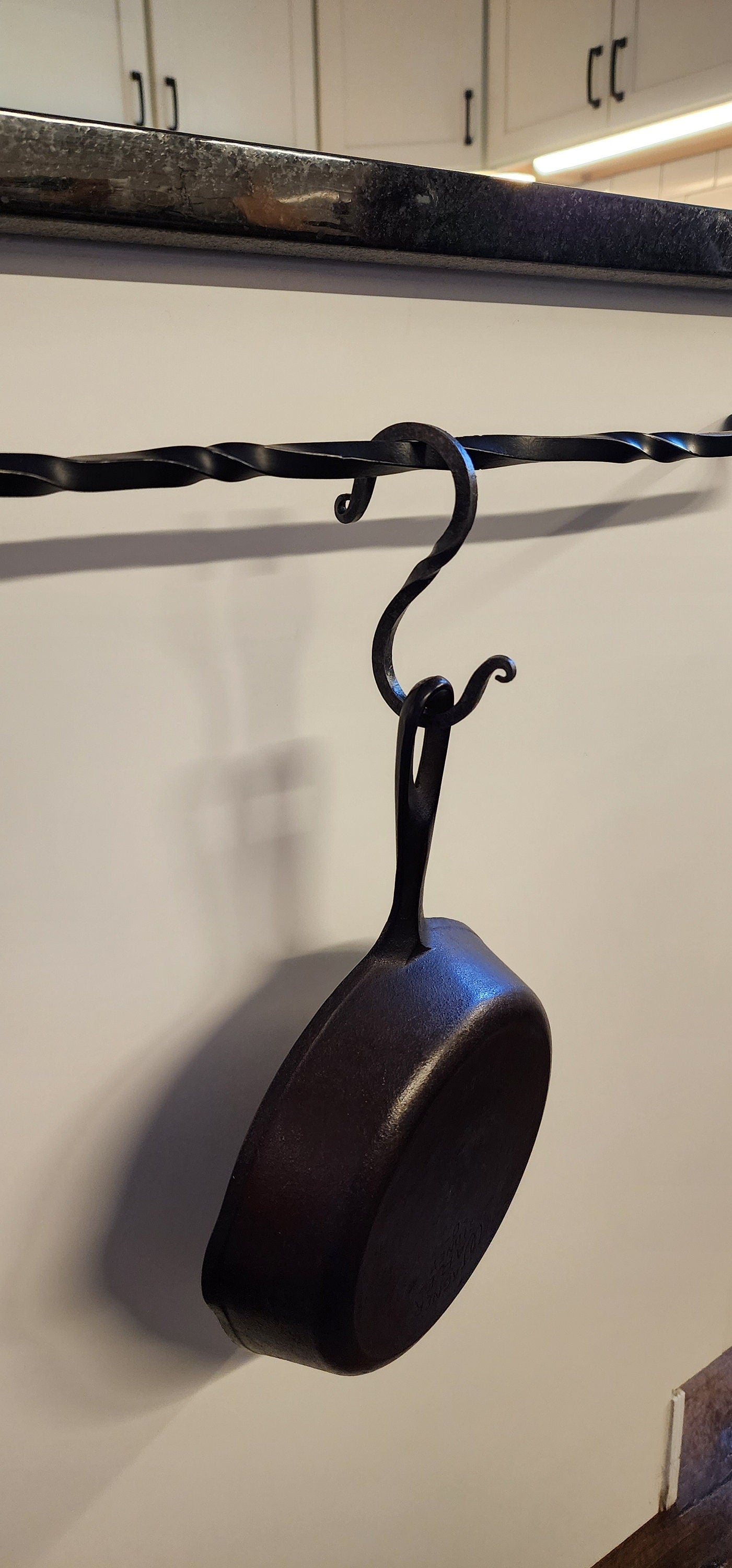 Hand Forged Twisted S Hook