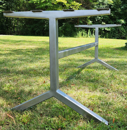Custom Metal Table Legs – Made-to-Order Steel Furniture Base | Deposit Only Listing