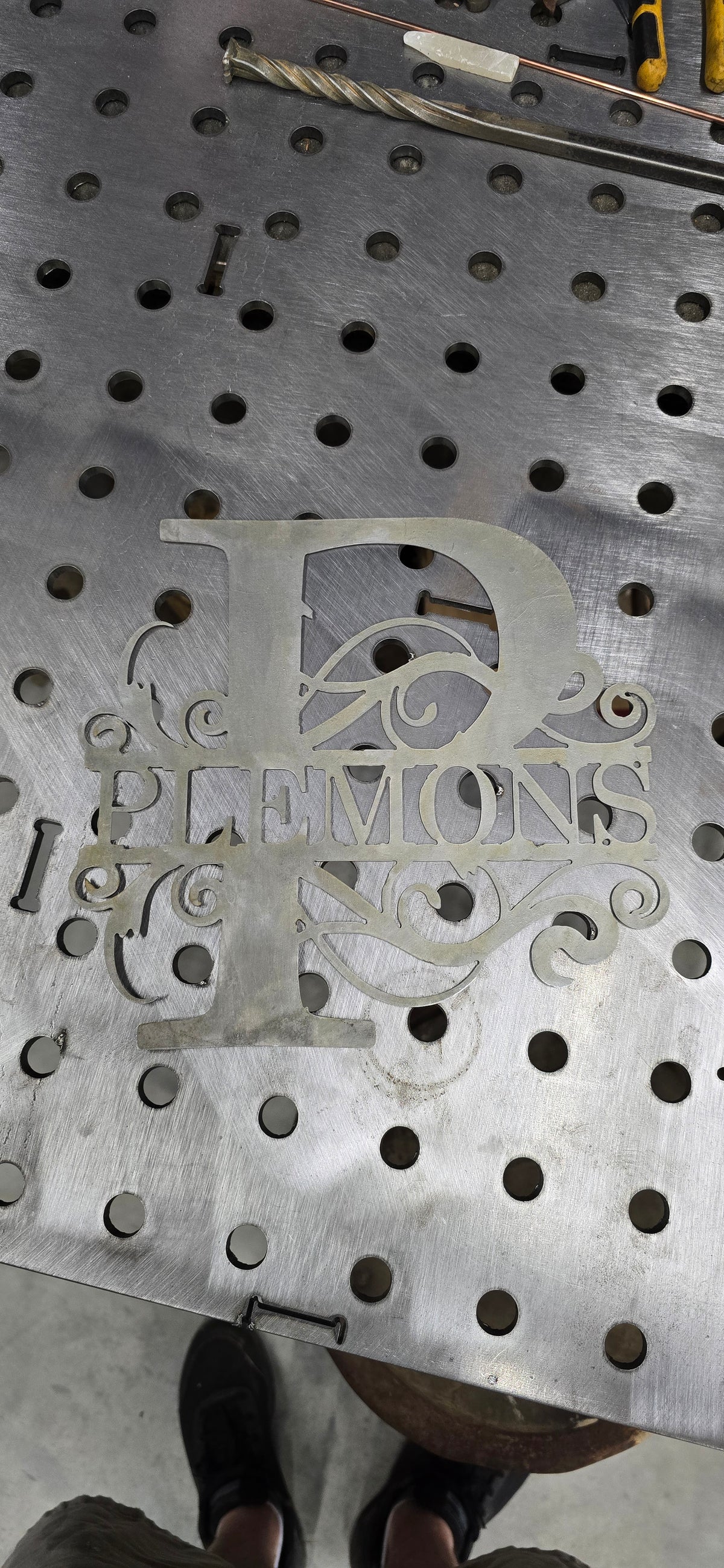 Custom Metal Sign – Personalized Home or Business Signage | Made-to-Order Steel Wall Art