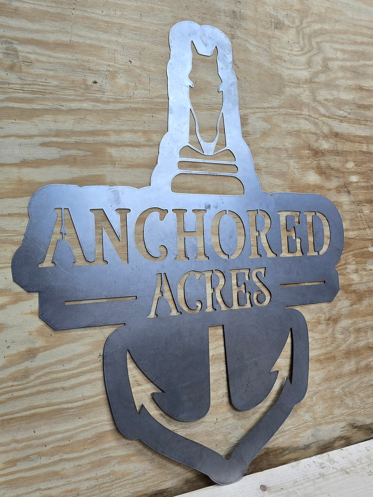 Custom Metal Sign – Personalized Home or Business Signage | Made-to-Order Steel Wall Art