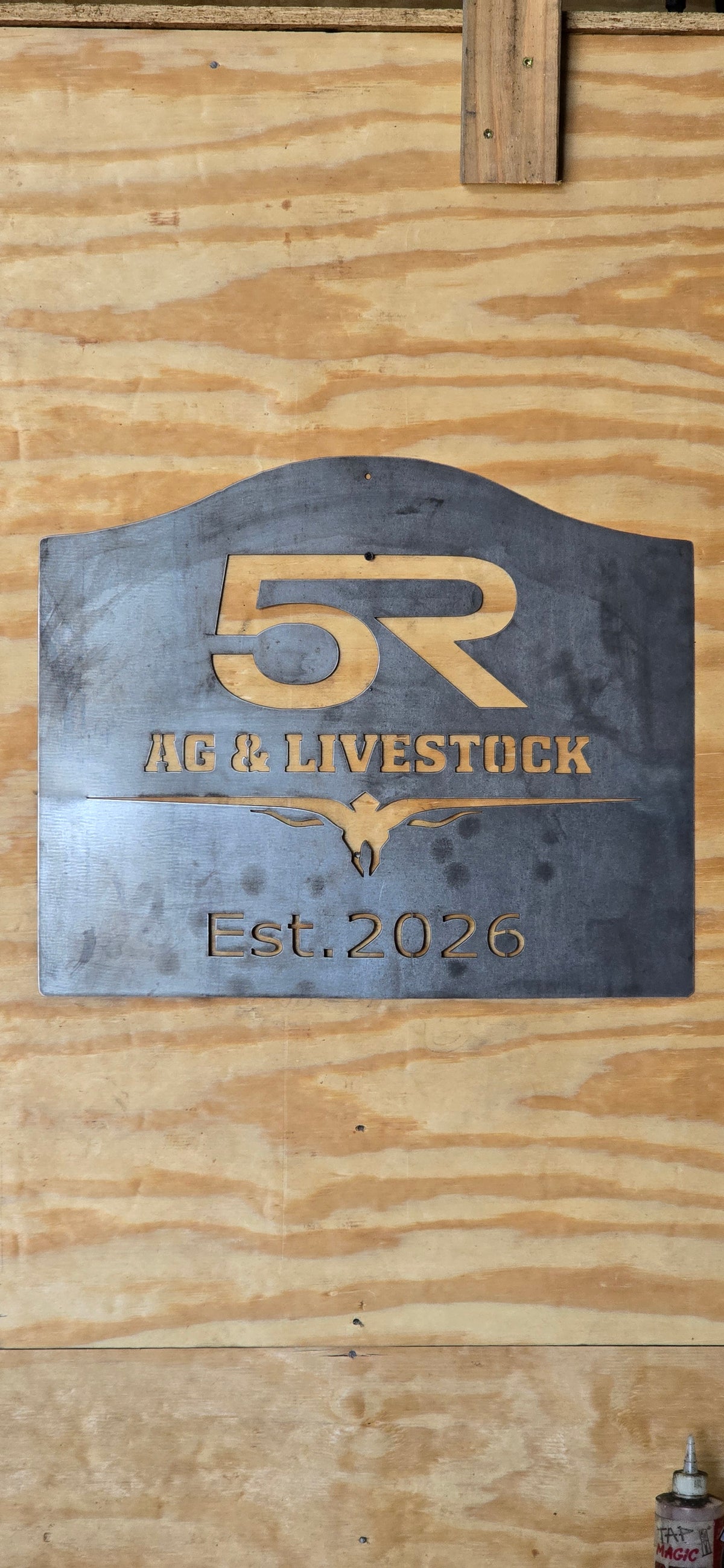 Custom Metal Sign – Personalized Home or Business Signage | Made-to-Order Steel Wall Art