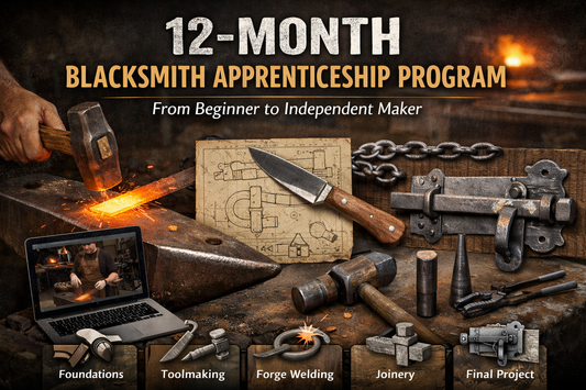 12 Month Blacksmith Apprenticeship Program