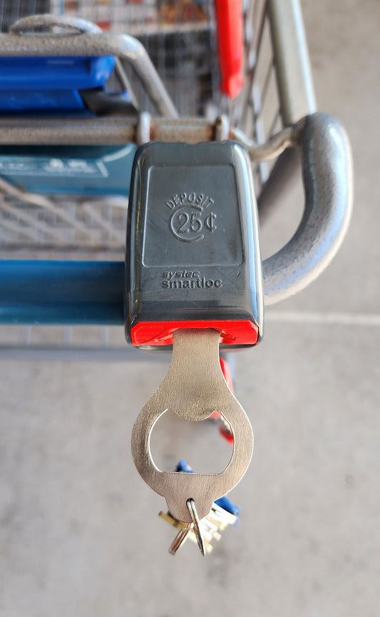 Aldi Bottle Opener Keychain