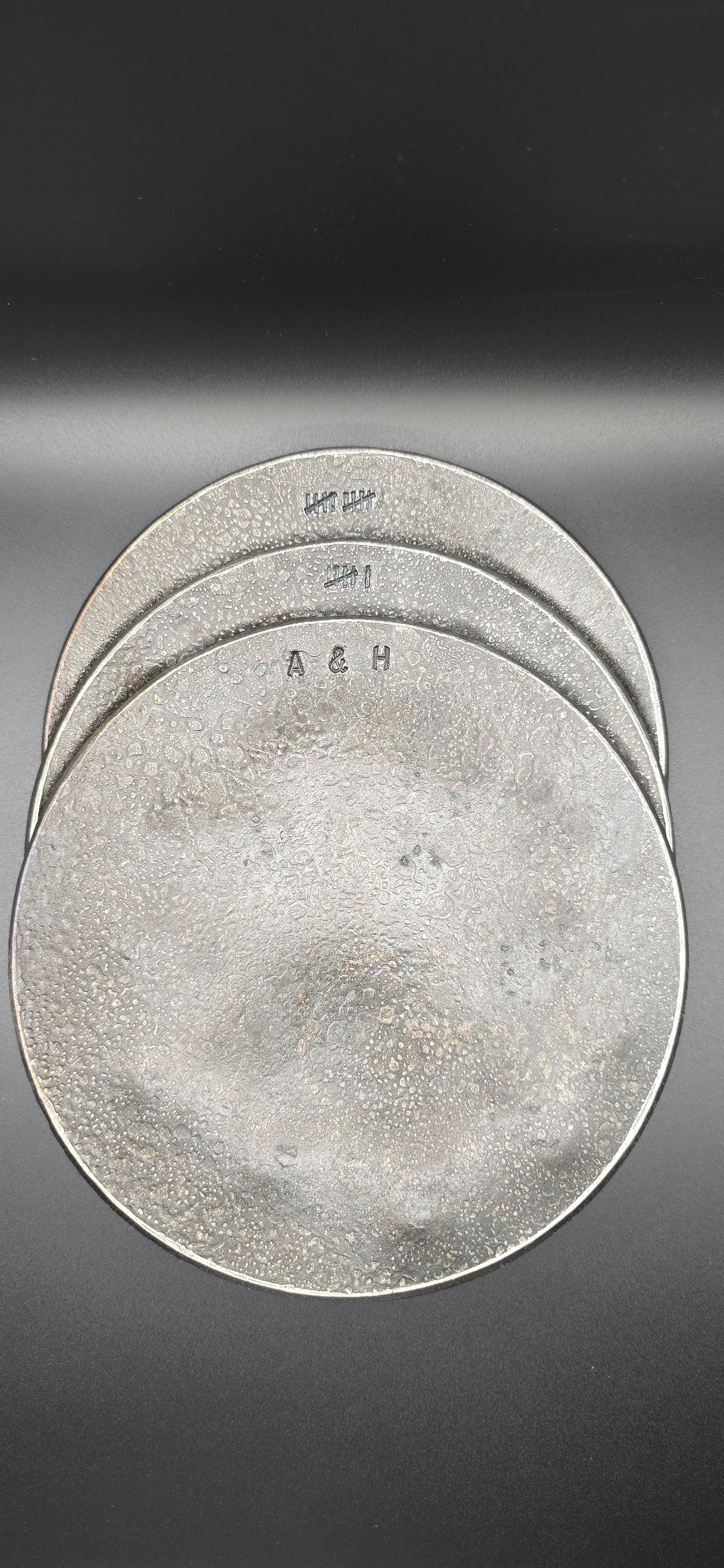 Personalized Hand-Forged Key Bowl – Rustic Catchall Dish for Keys, Coins & Jewelry | Anniversary Gift for Him or Her