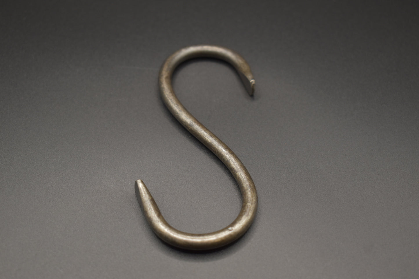 Hand-Forged S-Hook – Blacksmith-Made Steel Utility Hook for Kitchen, Workshop, or Garden